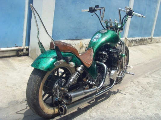 ขาย  Honde  cbx650  แต่ง old school  หน้าสปริงเกอร์  ภายนอกเก็บงานแล้ว  47000
