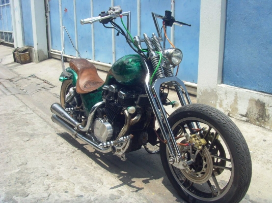 ขาย  Honde  cbx650  แต่ง old school  หน้าสปริงเกอร์  ภายนอกเก็บงานแล้ว  47000