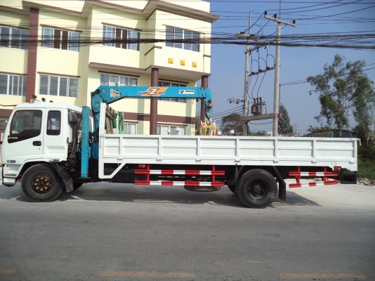 รถเฮี๊ยบรับจ้าง รถเครนรับจ้าง ให้เช่ารถเฮี๊ยบ รถเครน 5 ตัน