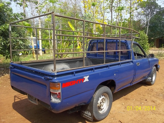 ขาย 80000 บาท กระบะไมตี้มีคอกบรรทุกเสริมข้าง พร้อมโอนทะเบียนเต็ม