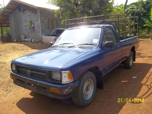 ขาย 80000 บาท กระบะไมตี้มีคอกบรรทุกเสริมข้าง พร้อมโอนทะเบียนเต็ม