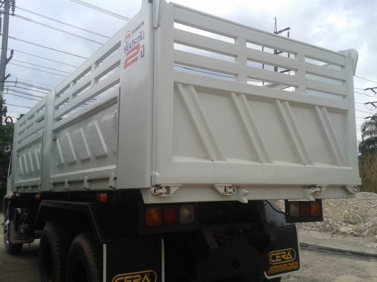 ISUZU เดกก้า 10ล้อดั้มพ์ 2เพลา 270แรง ยูโร1  รถสวยพร้อมใช้งาน เล่มพร้อมโอน 087-2976734