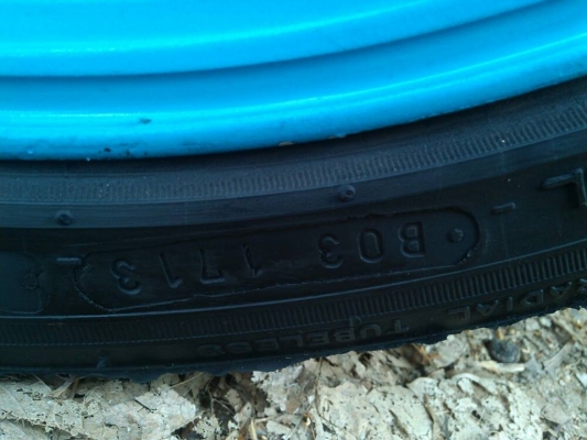 ขายล้อ ลาย TE-37 ล้อเบา จุฟเหล็ก (Yoshinoda) สีใหม่ยาง ปี 13 ขายถูกครับ 7,500