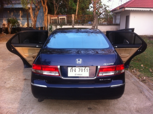 ขาย Accord 2.4 EL ปี 04 (โฉมปลาวาฬ) ขาย Accord 2.4 EL ปี 04 (โฉมปลาวาฬ)