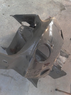 แฟริ่งแต่งชุดหน้า HONDA NC30