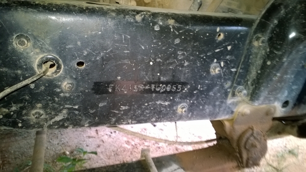 FUSO FK415R  6ล้อดั้ม160แรง เครื่อง6D14 ปี*2540ยาง8.25-20 รถสวยสภาพดี..