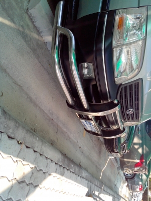 ขายกันชนรถตู๋หัวจรวดแสตนเลสรอบคันราคา8500