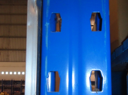 ขาย (SALE) ชั้นวางอุตสาหกรรม  (SELECTIVE RACK) มือสอง (USED) ขนาด(Dimension) กว้าง W.230cmxลึก D.100cmxสูง H.900cm รับน้ำหนัก (Load) 1000Kg/ชั้น (Level)  4+1 ชั้น(LEVEL)  มีทั้งหมด 240 ช่วง(bay) ราคาพิเศษสุดๆ