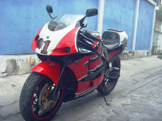 ขาย  kawasaki ninja zx 400cc. ทะเบียนแท้พร้อมโอน  ราคา49900