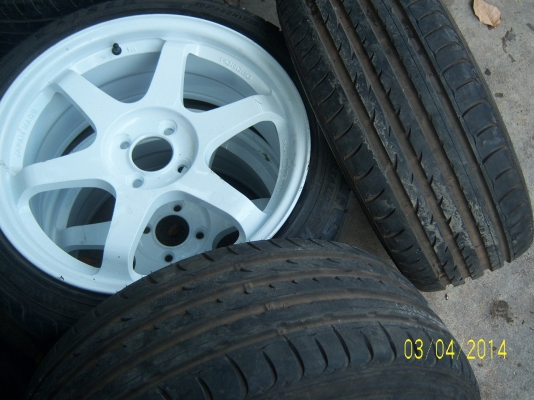 แม็กขอบ 17x8  พร้อมยาง 205 45 17