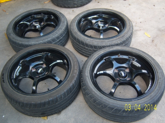 แม็กขอบ 17x7  พร้อมยาง 205 45 17