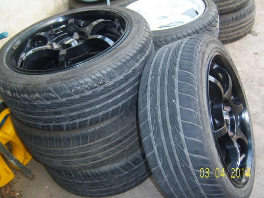 แม็กขอบ 17x7  พร้อมยาง 205 45 17