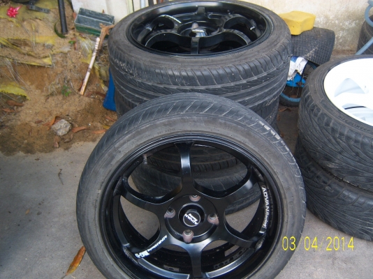 แม็กขอบ 17x7  พร้อมยาง 205 45 17