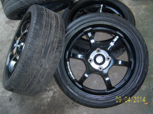 แม็กขอบ 17x7  พร้อมยาง 205 45 17