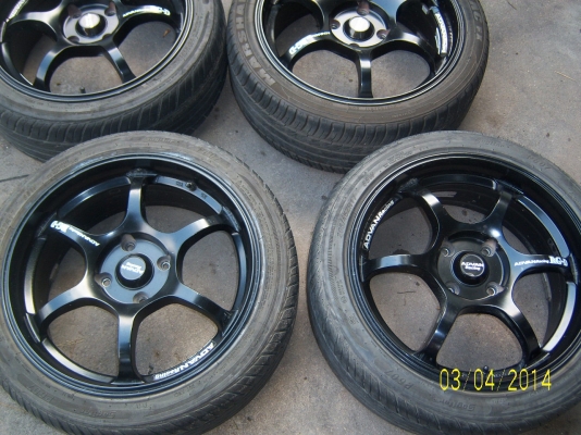 แม็กขอบ 17x7  พร้อมยาง 205 45 17