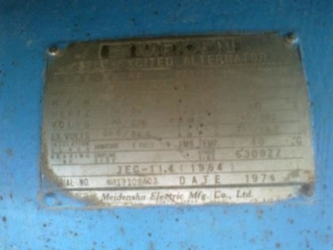 ขายด่วน เครื่องปั่นไฟ  สภาพเครื่องแห้ง พร้อมใช้งานได้ทันที