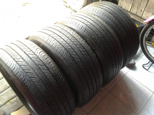 ขายยาง MICHELIN ENERGY MXV8 225-50-17 ปี11 ดอกเต็ม90\% เนื้อนิ่ม ไม่บวม ไม่กินข้าง พร้อมใส่ถ่วง ชุดละ 5,900 บาท