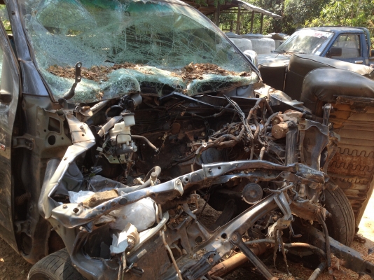 ขายรถเกิดอุบัติเหตุ