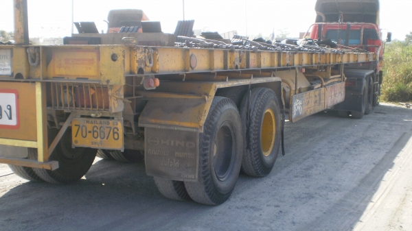 ขายดาวน์ 105,000 หางลากพื้นเรียบ RCK  2 เพลา