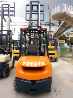 TOYOTA 7FD35J ขนาด3.5ตัน รุ่นยอดฮิต เสาสูง4เมตร เกียร์ออร์โต้ เครื่องดีเซล4สูบ ราคาต่อรองได้0816161541