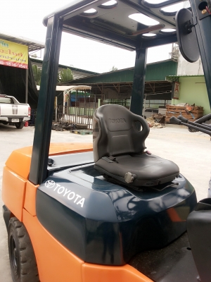 TOYOTA 7FD35J ขนาด3.5ตัน รุ่นยอดฮิต เสาสูง4เมตร เกียร์ออร์โต้ เครื่องดีเซล4สูบ ราคาต่อรองได้0816161541