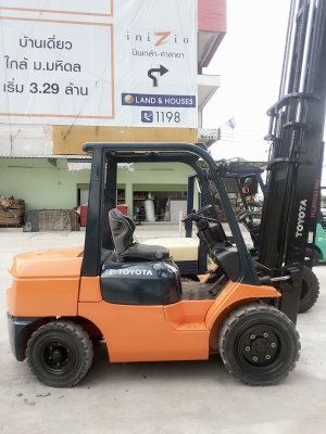 TOYOTA 7FD35J ขนาด3.5ตัน รุ่นยอดฮิต เสาสูง4เมตร เกียร์ออร์โต้ เครื่องดีเซล4สูบ ราคาต่อรองได้0816161541