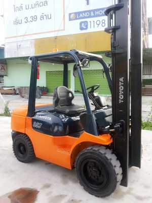 TOYOTA 7FD35J ขนาด3.5ตัน รุ่นยอดฮิต เสาสูง4เมตร เกียร์ออร์โต้ เครื่องดีเซล4สูบ ราคาต่อรองได้0816161541