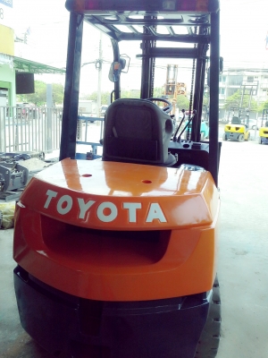 TOYOTA 7FD35J ขนาด3.5ตัน รุ่นยอดฮิต เสาสูง4เมตร เกียร์ออร์โต้ เครื่องดีเซล4สูบ ราคาต่อรองได้0816161541