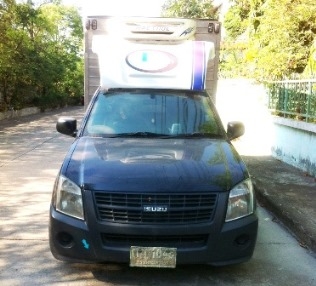 ขายด่วน รถกระบะตู้เย็นขนส่ง สภาพพร้อมใช้งาน