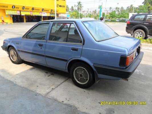 ขายรถ นิสสัน ซันนี่ B11 เครื่องหัวฉีด 1.5 เกียร์ออโต้ พวงมาลัยเพาเวอร์ ภายในสวยเดิม แอร์เย็น ตัวถังบางเดิมๆ สีบางๆ ไม่มีชนเลย รถขับดีมาก ประหยัดมาก ขับสบาย พร้อมใช้เลยครับ ขายถูกครับ