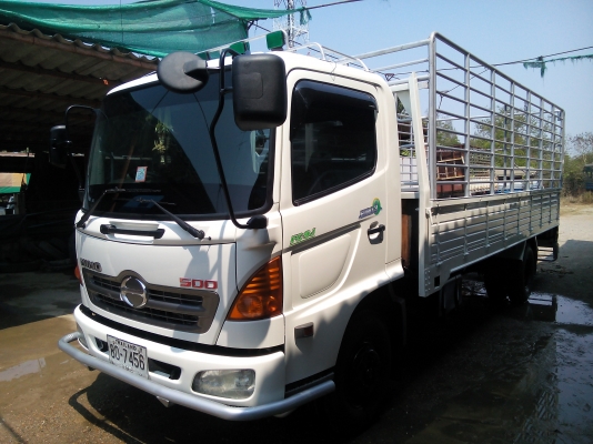 6 ล้อกลาง  *Euro.3*  HINO (SERIES.500)  MEGA. FC9J 175 แรงม้า+*คอมมอนเรว* ยาว5.50ม.  รถสวยเดิม *รถห้างแท้*  เอกสารพร้อมโอน