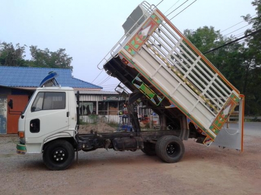 ขายรถบรรทุกหกล้อดั๊มพ์ HINO KM 777 เครื่อง WO4D 117 แรง ดั๊มพ์ยาว 4.30เมตร ยาง8.25 รถห้างแท้ทะเบียนพร้อม