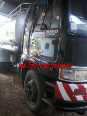 **1,150,000 บ.ต่อรอง**ขาย10ล้อบรรทุกน้ำมัน เพลาเดียว HINO FL3H HO7D 195แรง เครื่องเดิมเกียร์เดิม เครื่องดีแน่น ช่วงล่างดีคัสซีสวยเดิมไม่ปะไม่ดาม ถังน้ำมันขนาดบรรจุ16,000 ล.สภาพดีไม่ผุ หัวเก๋งดีภายในสวยคอนโซลครบ พ.พาวเวอร์ เบรคทริฟฟี่ ยางดี10เส้น พร้อมใช้ง
