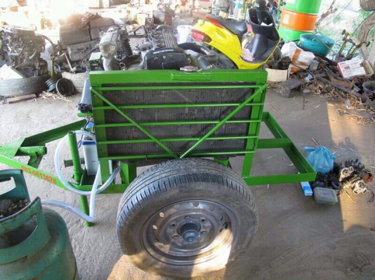 ขายเครื่องสูบน้ำใช้แก๊ส LPG 100\%ราคา 32000