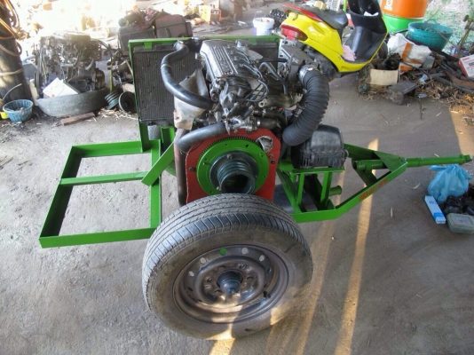 ขายเครื่องสูบน้ำใช้แก๊ส LPG 100\%ราคา 32000