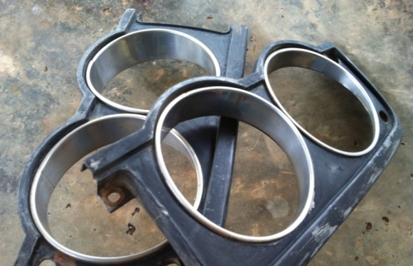 หน้าแว่นไฟ Toyota RN10 เก่าเก็บ กรอบเลส หน้าแว่นไฟ Toyota RN10 เก่าเก็บ กรอบเลส