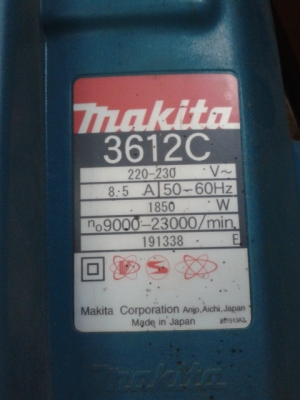 ขายราวเตอร์ MAKITA 3612C สภาพดี ของแท้ครับ