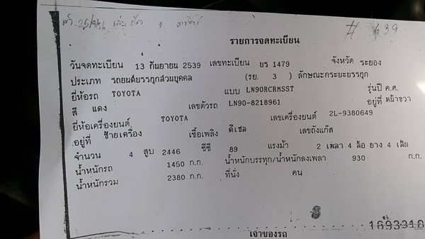 ***ขายแล้วครับขอบคุณ Truck2hand ขายกระบะแค็ป ไมตี้ 2.5 โป่งหลังแท้ปี39/96 เครื่องเดิมเกียร์ แน่นดี แรง ช่วงล่างคัสซีดีไม่ปะไม่ดาม พื้นปูกระบะ ภายในเก๋งสวยคอนโซลครบ แอร์ พ.ธรรมดา ล้อแม็ก ยางดี4เส้น รถเคลียร์สี สีสันสวย พร้อมใช้งาน เอกสารครบ ราคาต่อรองได้เด