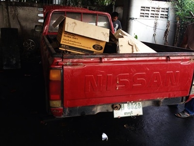 กระบะนิสสันหัวเดียว ฟิดเครื่องไหม่แล้ว ติดแก๊สลงเล่มเรียบร้อย