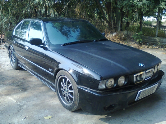 มาอีกแล้วครับ E34 สีดำ สายครับ เครื่อง ช่วงล่างแน่น ภายในลวย