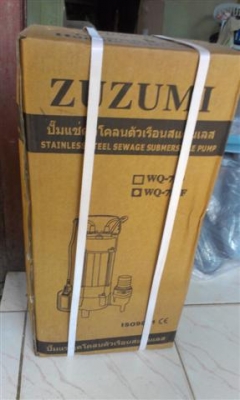 ขายปั้มแช่ดูดโคลน ZUZUMI wq-750