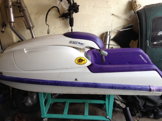 เรือยืน kawasaki 750 pro เครื่อง650เก่าญี่ปุ่นสภาพสวย