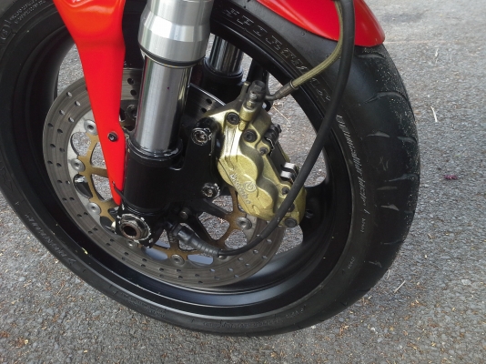 DUCATI MONSTER M400 ปี98 เครื่องดีพร้อมใช้สีแดงสดใส