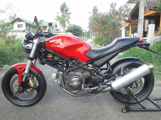 DUCATI MONSTER M400 ปี98 เครื่องดีพร้อมใช้สีแดงสดใส