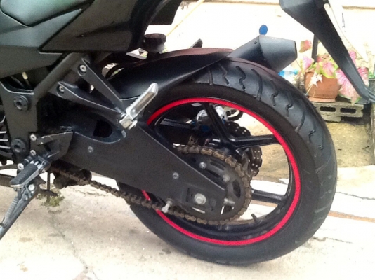 ขาย ninja250 ปี2011 ราคา 81,500 ต่อรองได้