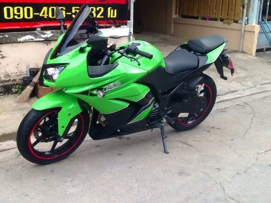 ขาย ninja250 ปี2011 ราคา 81,500 ต่อรองได้