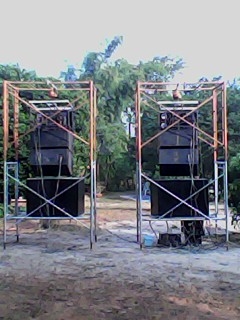 ขายเครื่องเสียงกลางแจ้งยกชุด