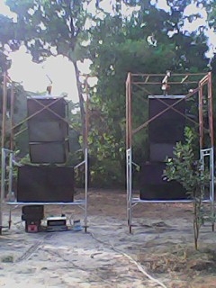 ขายเครื่องเสียงกลางแจ้งยกชุด