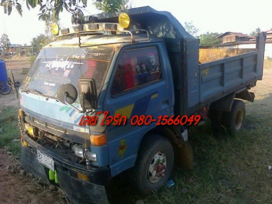 **440,000 บ.ต่อรอง**ขาย6ล้อดั้มดิน115ประกอบ ISUZU NPR59G เครื่อง4BD1 115แรง เครื่องดีแรงดี ช่วงล่างFหน้า-หลัง สโลว คัสซีดีตำหนินิดหน่อย กระบะดั้มเหล็ก5ตัน 3.60ม.สภาพดีพื้นดีข้างสวยไม่ผุ หัวเก๋งดีภายในดีคอนโซลครบ แอร์ พ.พาวเวอร์ ยาง8.25ดี6เส้น สีสันโอเค พร