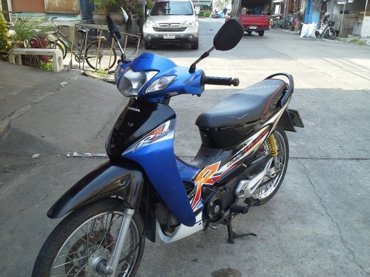 Wave 125 r ปี 49 ดิสก์หน้า หลัง รถสวย เครื่องเดิม แน่นๆ ซื้อขายต่อหรือใช้งานก็คุ้ม